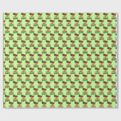 Portugiesisch American Roots Gift Wrap Geschenkpapier (Flach)