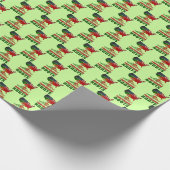 Portugiesisch American Roots Gift Wrap Geschenkpapier (Ecke)