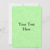 Portugiesisch American Roots Invites Einladung (Rückseite)