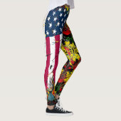 Portugiesisch-amerikanische Leggings (Rechts)