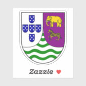 Portugiesisch-Angola (1935-1975) Aufkleber (Blatt)