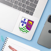 Portugiesisch-Angola (1935-1975) Aufkleber (Laptop mit iPhone)