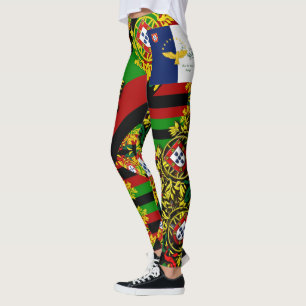 Portugiesisch-Azoren Leggings
