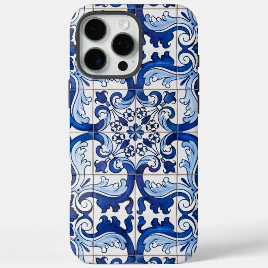 Portugiesisch Azulejo Glazed Tiles Case-Mate iPhone Hülle (Rückseite)