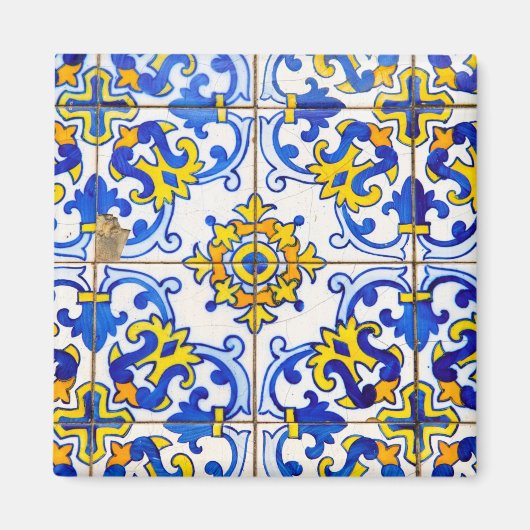 Portugiesisch Azulejos Keramik Tile Magnet (Vorne)