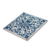 Portugiesisch-blaue Fliese (Seite)