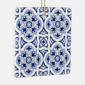 Portugiesisch-blaue Fliese Keramikornament (Rechts)
