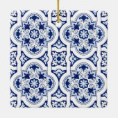 Portugiesisch-blaue Fliese Keramikornament (Rückseite)