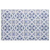 Portugiesisch-blaue Fliese Stoff (Fat Quarter (45,7 x 55,9 cm))