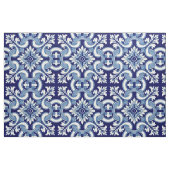 Portugiesisch-blaue Fliese Stoff (Fat Quarter (45,7 x 55,9 cm))