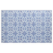 Portugiesisch-blaue Fliese Stoff (Fat Quarter (45,7 x 55,9 cm))