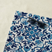 Portugiesisch-blaue Fliese Strandtuch (Beispiel)