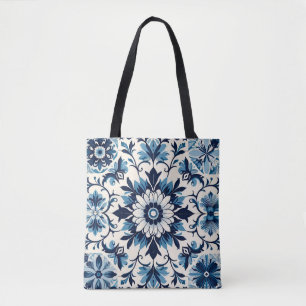 Portugiesisch-blaue Fliese Tasche