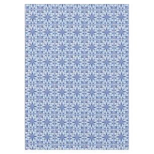 Portugiesisch-blaue Fliese Tischdecke