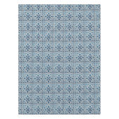 Portugiesisch-blaue Fliese Tischdecke (Vorderseite)