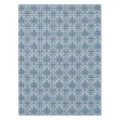 Portugiesisch-blaue Fliese Tischdecke (Vorderseite)