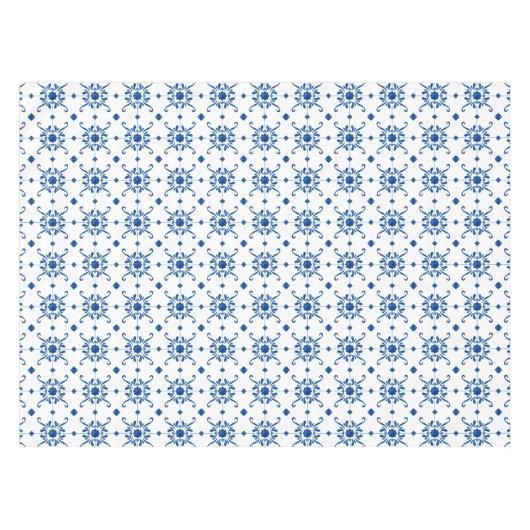 Portugiesisch-blaue Fliesendecke Tischdecke (Vorderseite (Horizontal))
