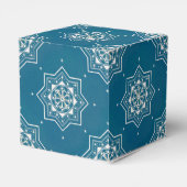 Portugiesisch-Blauer Azulejos-Muster Geschenkschachtel (Rückseite)