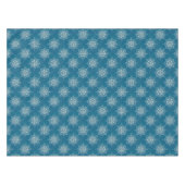 Portugiesisch-Blauer Azulejos-Muster Tischdecke (Vorderseite (Horizontal))