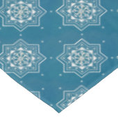 Portugiesisch-Blauer Azulejos-Muster Tischdecke (Schrägansicht)