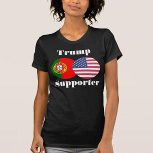 Portugiesisch entwirft Trump als Unterstützer T - T-Shirt