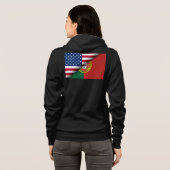 Portugiesisch Hoodie (Schwarz voll)