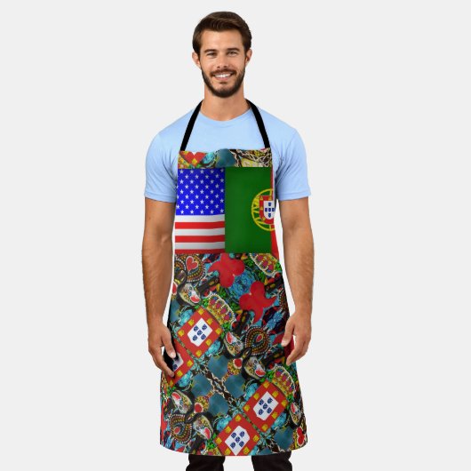 Portugiesisch in Amerika Schürze (Getragen)