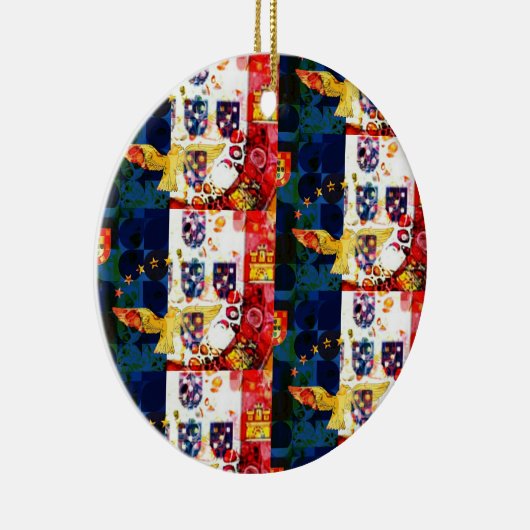 Portugiesisch Keramik Ornament (Rechts)