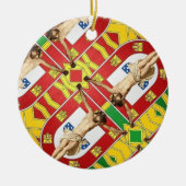 Portugiesisch Keramik Ornament (Vorne)