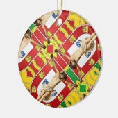 Portugiesisch Keramik Ornament (Links)