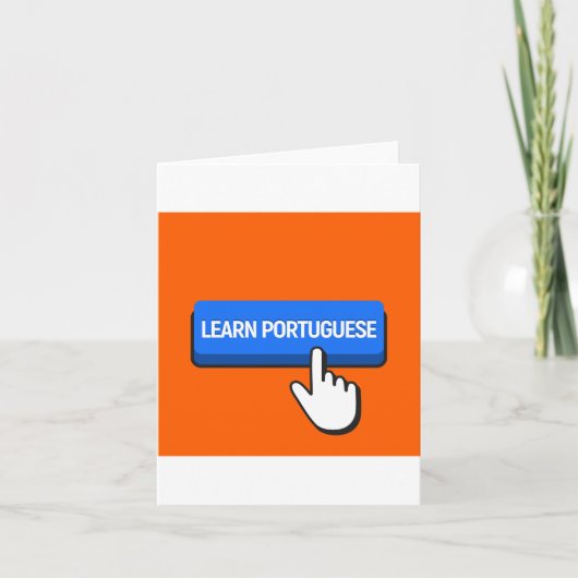Portugiesisch lernen karte (Vorderseite)
