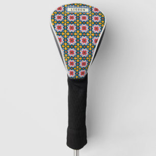 Portugiesisch-Lissabon-Haus-Fliesen oder Azulejos Golf Headcover