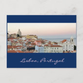 Portugiesisch: Lissabon, Portugal Postkarte (Vorderseite)