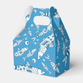 Portugiesisch Lissabon Sardines Pattern Azulejos B Geschenkschachtel (Vorderseite)