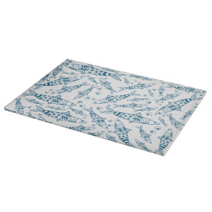 Portugiesisch Lissabon Sardines Pattern Azulejos W Schneidebrett