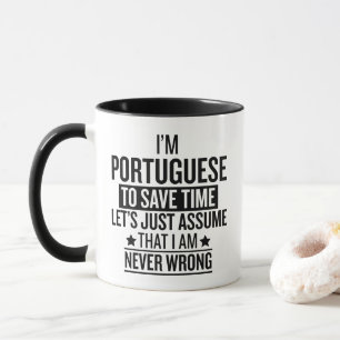 Portugiesisch Lustig Tasse