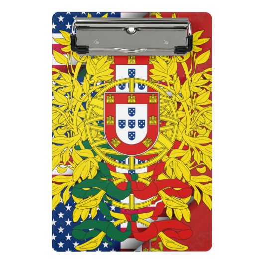 Portugiesisch Mini Klemmbrett (Vorderseite)
