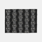 Portugiesisch Podengo Pequeno Geschenk Sift Kaffee Fleecedecke (Vorderseite (Horizontal))