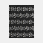 Portugiesisch Podengo Pequeno Geschenk Sift Kaffee Fleecedecke (Vorderseite)