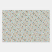 Portugiesisch Podengo Pequeno Malerei Original Kun Geschenkpapier Set (Vorderseite 3)