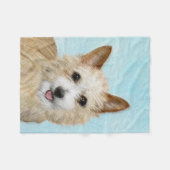 Portugiesisch Podengo Pequeno Malerei - Originelle Fleecedecke (Vorderseite (Horizontal))