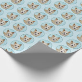 Portugiesisch Podengo Pequeno Malerei - Originelle Geschenkpapier (Ecke)