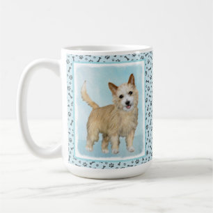 Portugiesisch Podengo Pequeno Malerei - Originelle Kaffeetasse