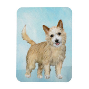 Portugiesisch Podengo Pequeno Malerei - Originelle Magnet