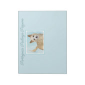 Portugiesisch Podengo Pequeno Malerei - Originelle Notizblock (Rotiert)