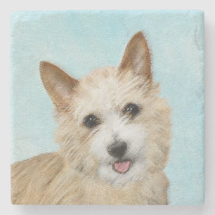 Portugiesisch Podengo Pequeno Malerei - Originelle Steinuntersetzer