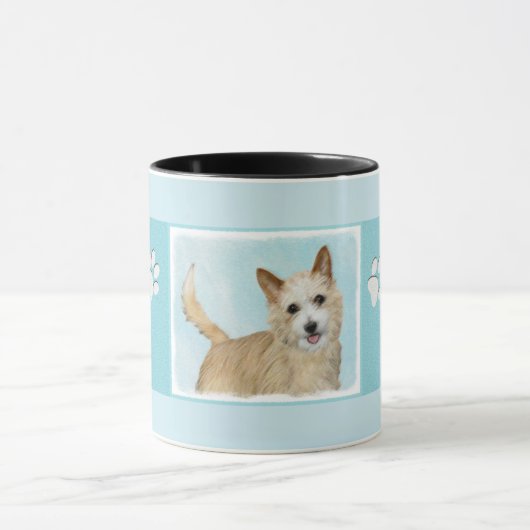 Portugiesisch Podengo Pequeno Malerei - Originelle Tasse (Zentrum)