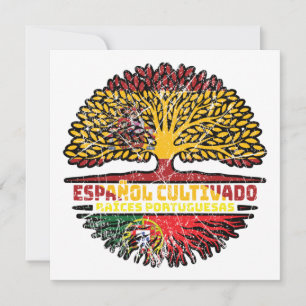 Portugiesisch Portugal Spanien Fahne für Baumhirte Karte