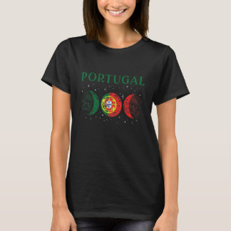 Portugiesisch-Retro-Portugal-Flagge T-Shirt