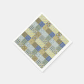 Portugiesisch Talavera Azulejo Serviette (Ecke)